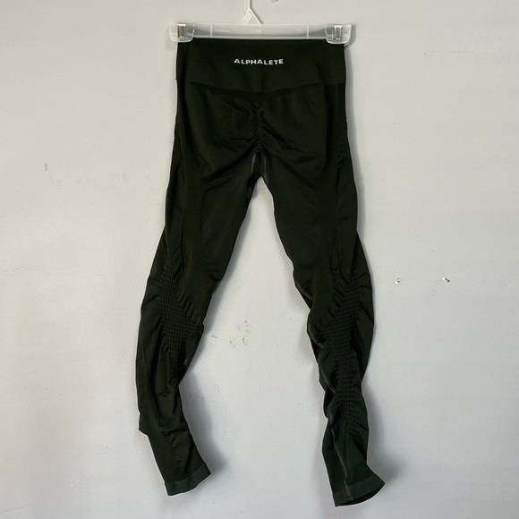 Alphalete Amplify contour leggings color central green - Picture 4 of 8